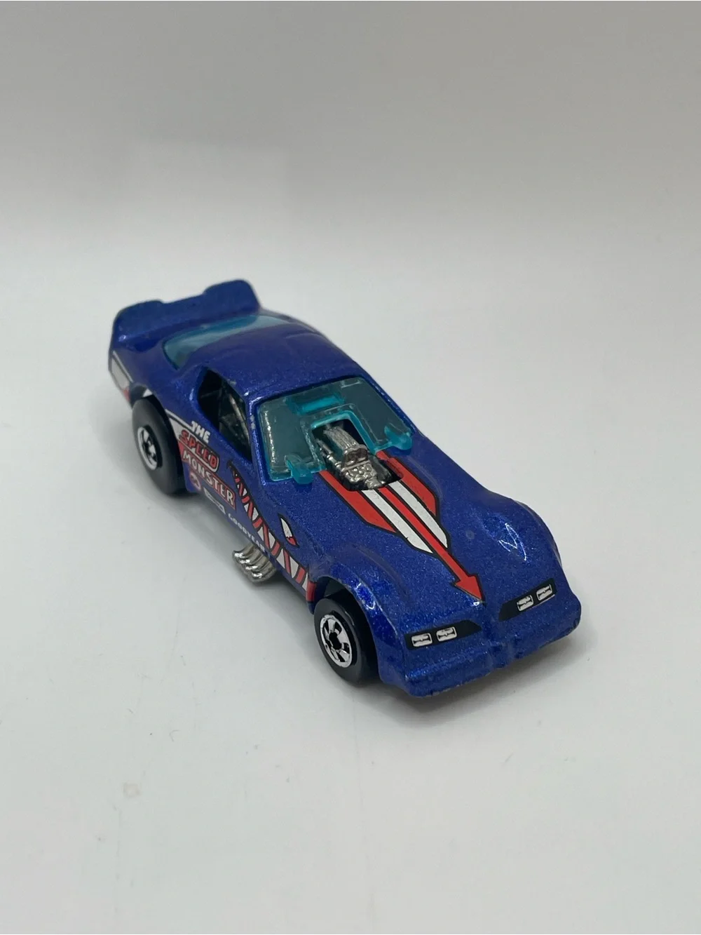 Vintage 1987 Hot Wheels FIREBIRD FUNNY CAR The Speed Monster Blackwall Dragster